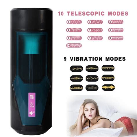 Male Masturbator Cup With 9 Vibration Modes Real Sexy Voice Sex