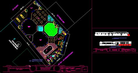 Integral Recreation Center 2d Dwg Design Elevation For Autocad