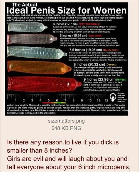 The Actual Ideal Penis Size For Women ¡to Fuciáng Me Pita Now Your 9 Incher Ls Actually Sere