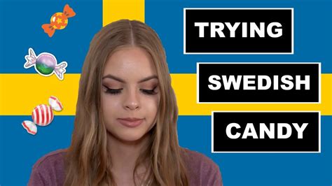Trying Swedish Candy 2016 Youtube