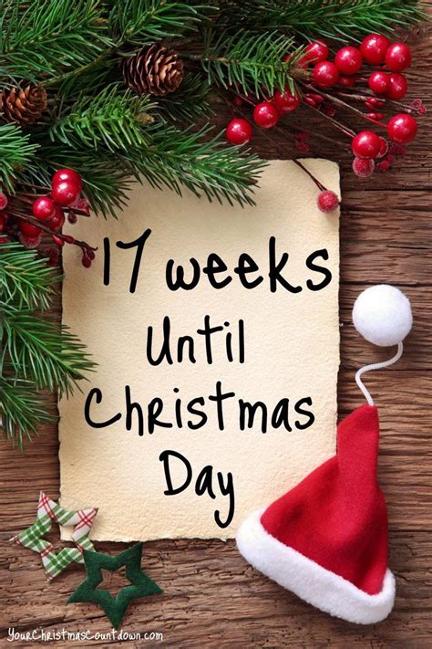 17 Weeks Until Christmas Day Rchristmas