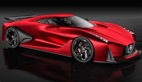 Nissan Concept 2020 Vision Gran Turismo Hot In Red Nissan 2020 Vgt