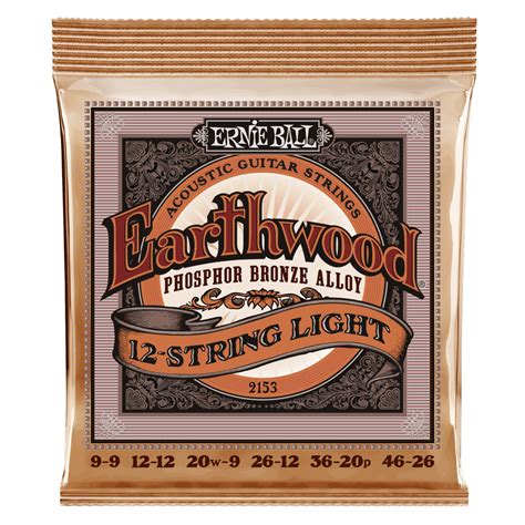 Make your acoustic guitar sing with these bright strings!d'addario's 80/20 bronze acoustic guitar st. Earthwood 12-String Light Phosphor Bronze Acoustic Guitar ...