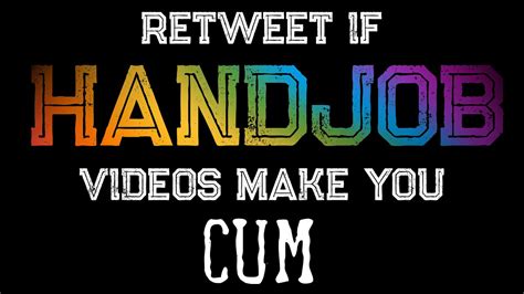 Gay Men Cum On Twitter If Your Guy Isnt Around For Some Handjob Fun