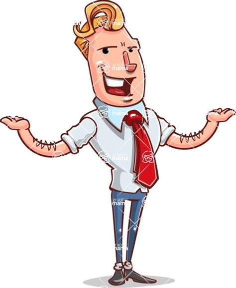 Vector Businessman Cartoon Character Design Showcase 2 Graphicmama
