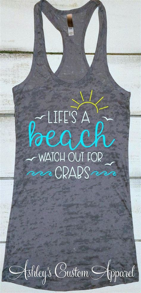 beach vacation shirt funny beach shirts swimsuit coverup etsy beach tanks tops beach humor