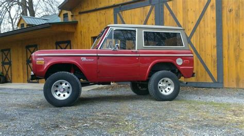 Sell Used 1971 Ford Bronco Sport In Brooksville Florida United States