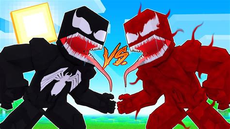 Venom Vs Carnificina No Minecraft Quem Venceria ‹‹ P3dru ›› Youtube