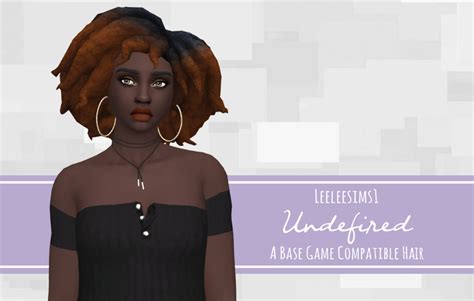 Leeleesims1 In 2020 Sims Hair African American