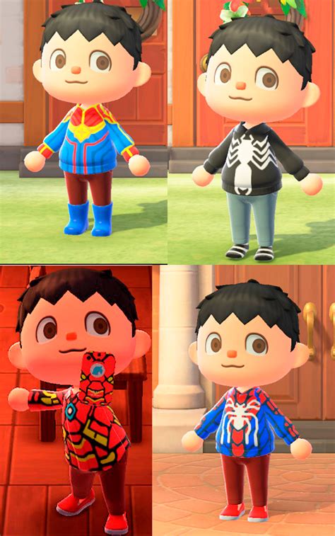 Im Creating Marvel Suits In Animal Crossing