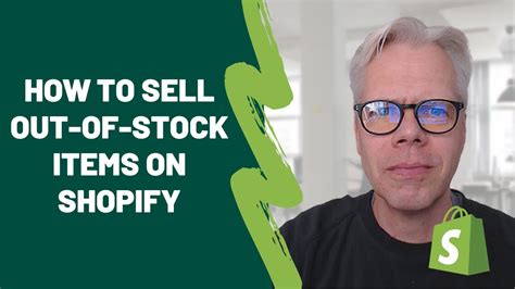 How To Sell Out Of Stock Items On Shopify 💡 2022 Youtube