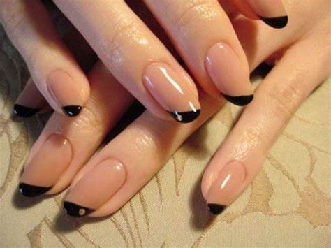40 Cool Black French Nail Art Designs That Drop Your Jaw Off French