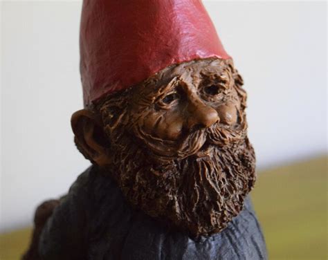 Large Retired Vintage Tom Clark Gnome Figurine Forest Gnome Woodland