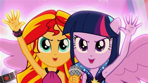 Welcome To The Show Song Mlp Equestria Girls Rainbow Rocks Youtube