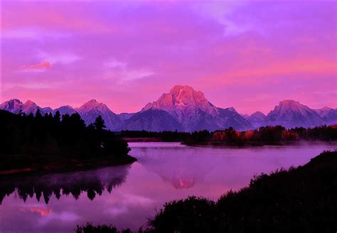 Mt Moran At Oxbow Bend Grand Tetons Photograph By Richard Norman