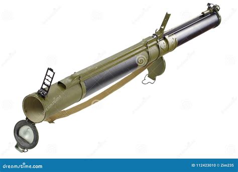 Anti Tank Rocket Propelled Grenade Launcher Bazooka Type Stock Photo