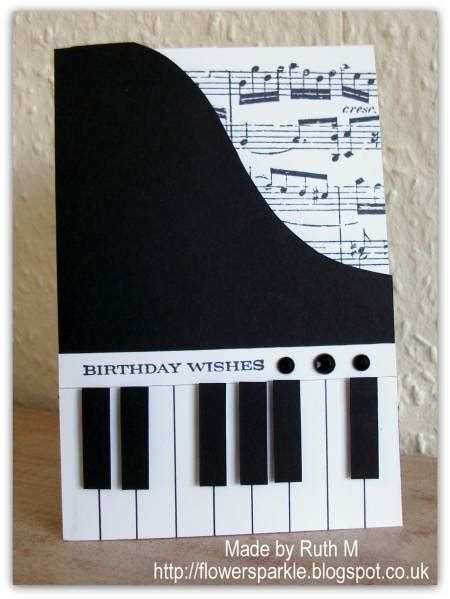 piano shaped birthday card  fubsyruth  splitcoaststampers