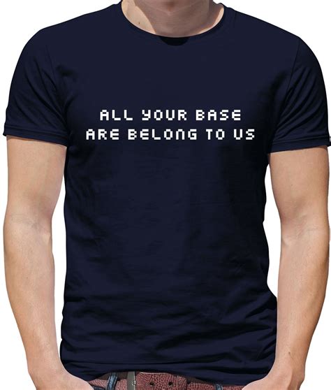 All Your Base Are Belong To Us Mens T Shirt Zero Wing Game Mega