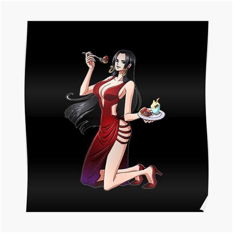 One Piece Boa Hancock Poster For Sale By Elyonkoo Redbubble