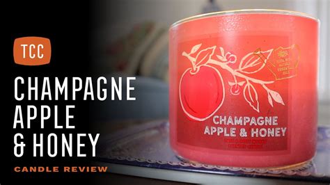 Champagne Apple And Honey Candle Review Bath And Body Works Youtube