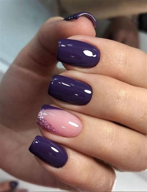 Mix polka dots up with ombre or a french to. 66 Natural Summer Nails Design For Short Square Nails ...