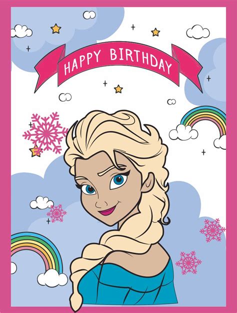 Disney Printable Birthday Cards Printable World Holiday