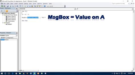 Excel Vba Message Box How To Create Msgbox Youtube