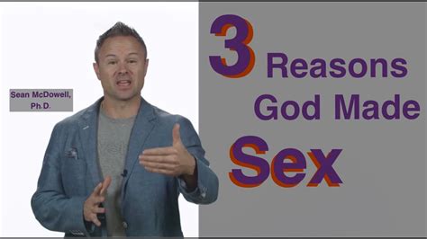 What Is The Biblical Purpose For Sex Youtube