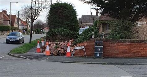 residents describe hearing loud bang hours before finding wall smashed in after crash north