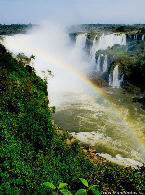 Foz Do Iguaçu Waterfall In South Brazil Beautiful Places Beautiful