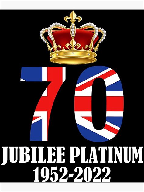 Queens Platinum Jubilee 2022 Queens 70th Jubilee Photographic Print