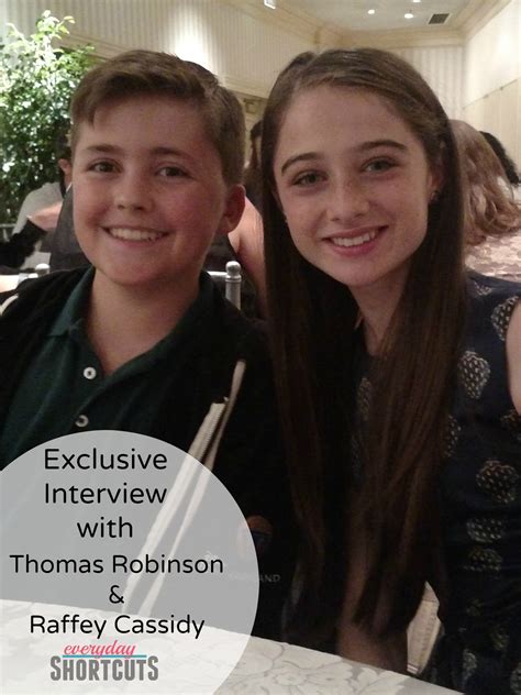 Exclusive Interview With Tomorrowland Actors Thomas Robinson And Raffey Cassidy