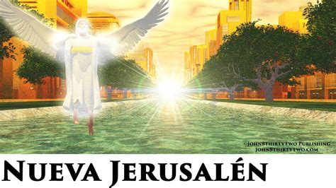Nueva Jerusalén Descendiendo Del Cielo Apocalipsis 21 22 Español