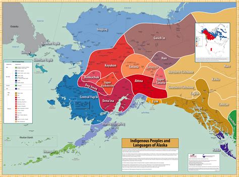 Map Alaska Native Language Archive Alaska Native Language Archive