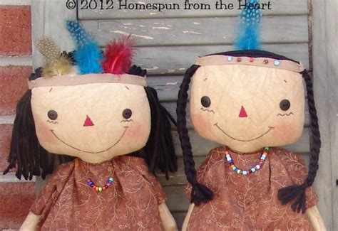 Primitive Pilgrims And Native Americans Thanksgiving Pattern Etsy