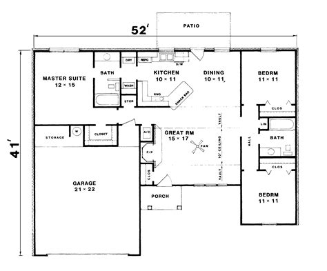 Best Of 28 Images Basic Ranch House Plans House Plans