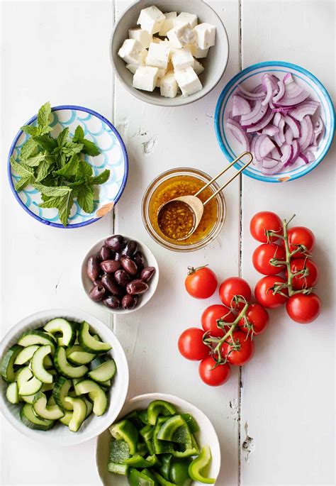 Greek Salad Recipe Love And Lemons