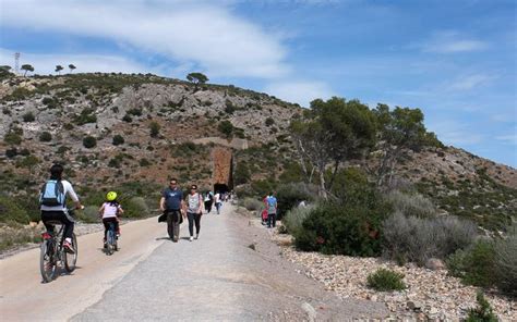 Vía Verde del Mar de Benicàssim a Oropesa Ruta en Castellón