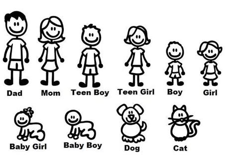 Download 1,500+ royalty free stick figure family vector images. Hey, I found this really awesome Etsy listing at https ...