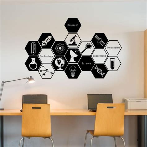 Science Technology Wall Decal For Study Room Wall Decals Study Room