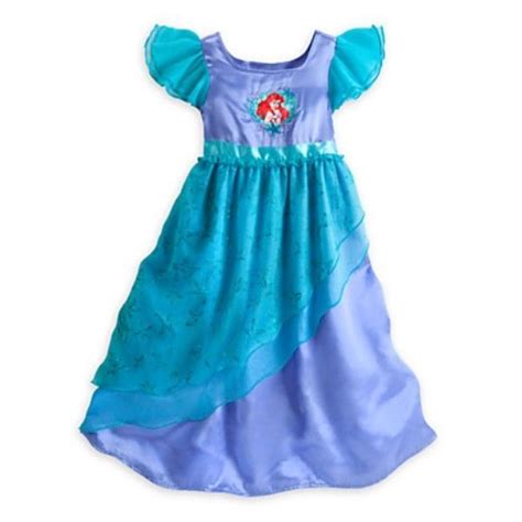 Nwtgirls Disney Princess Ariel Little Mermaid Nightgown Size Small 56 Girls Dress Outfits