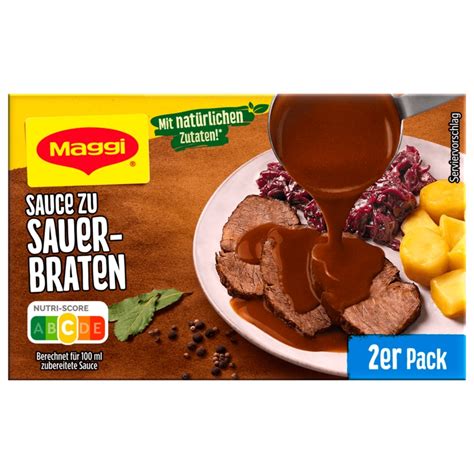 Maggi Sauce Zu Sauerbraten 2er Pack Ergibt 2x250ml Bei Rewe Online