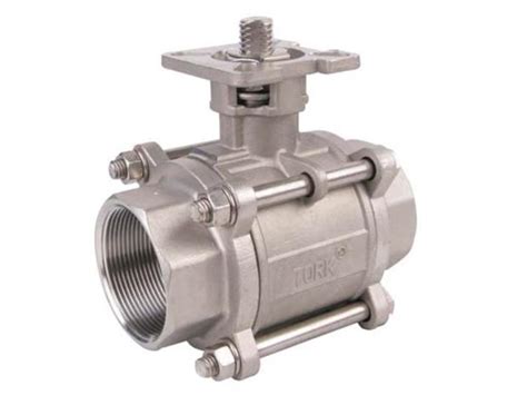 Stainless Steel Ball Valve Tork Kv903 Dn 15 With Iso Flange Bola Systems