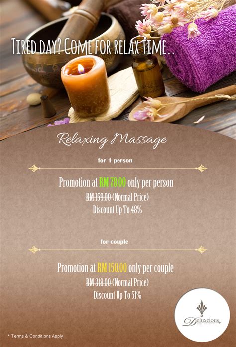 Spa Massage Promotion October November 2016 Penang Malaysia