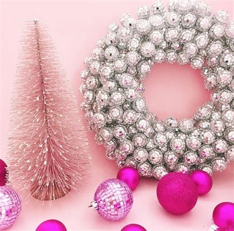 Diy Disco Ball Christmas Wreath By Dixieandtwine On Instagram Ball