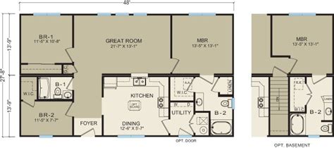 Michigan Modular Home Floor Plan 3640 Modular Homes Floor Plans