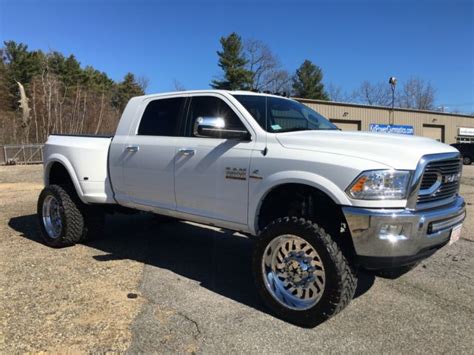 The vast detail specifics of the changes usually are not shared and acknowledged. 2015 Ram 3500 Laramie Mega Cab Dually Lifted Loaded ...