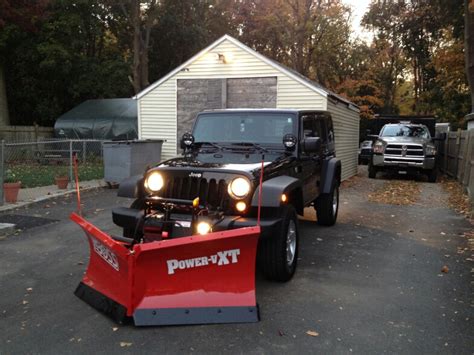 Fisher Plow For Jeep Wrangler