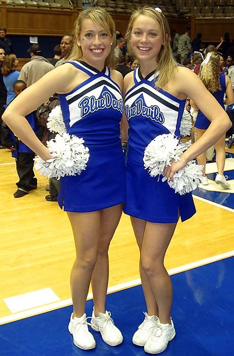 Duke Two Cheerleaders A Photo On Flickriver