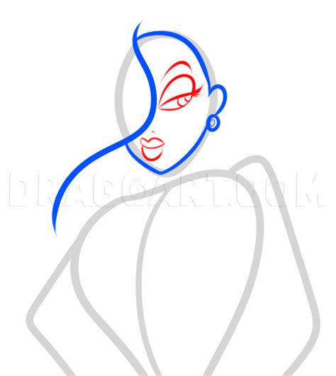 How To Draw Jessica Rabbit Easy Step By Step Drawing Guide By Dawn